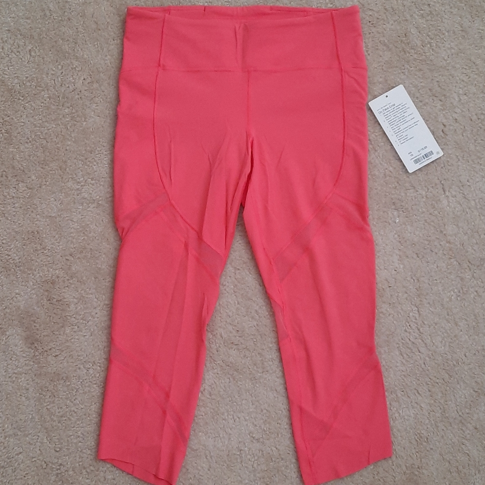 On Pace Crop Lululemon